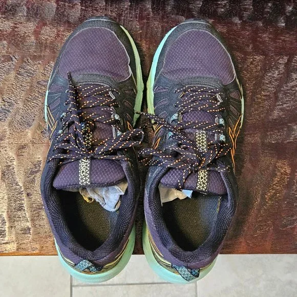 Asics Women's GEL Venture-7 Running Shoes, Black, Sz 9 - Picture 6 of 16